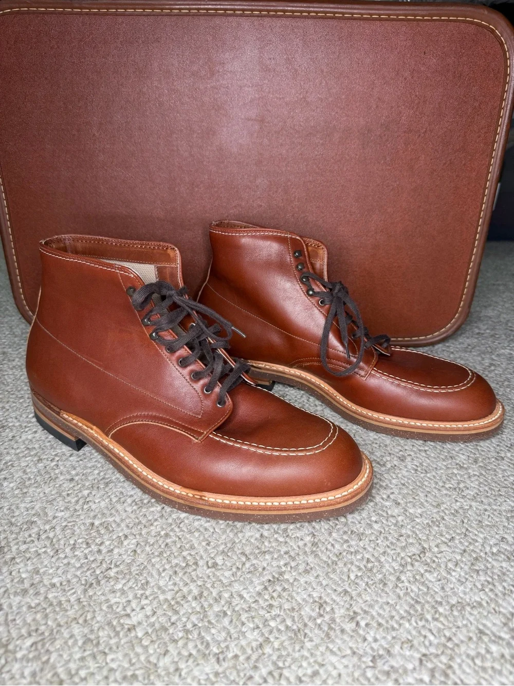 NWOT Alden Mocc Toe Workboot 405